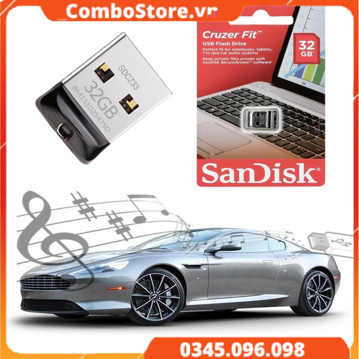 USB ô tô, USB xe hơi Siêu nhỏ gọn, có sẵn nhạc chuyên dùng cho Ô tô | BigBuy360 - bigbuy360.vn