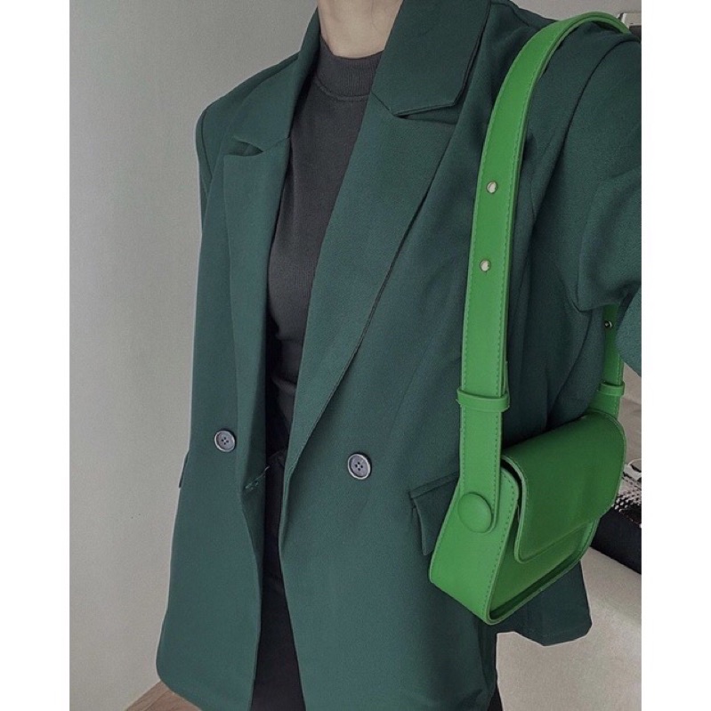 ÁO KHOÁC PLAYZER MÀU RÊU