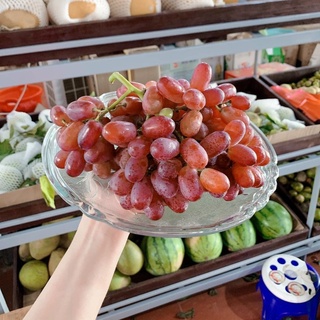 Đĩa Thủy Tinh Đựng Trái Cây 35cm