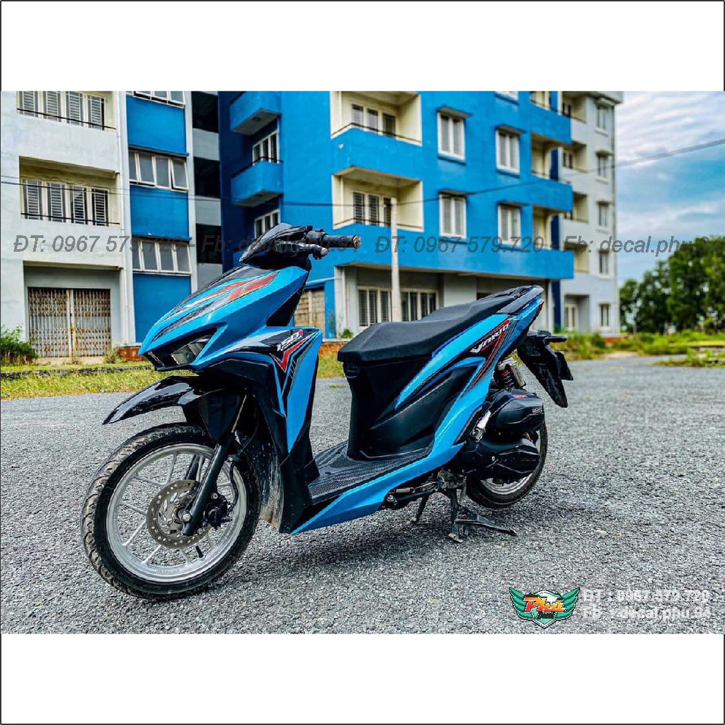 Tem Rời Vario xanh đen (J)