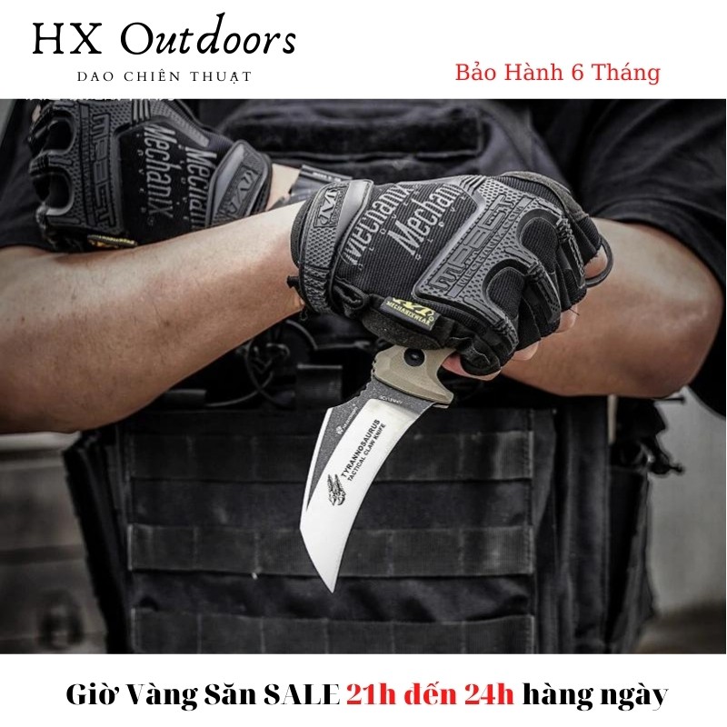 Hx Outdoors Karambit D-205 Dụng cụ sinh tồn đi rừng đi phượt dã ngoại chiến thuật sinh tồn