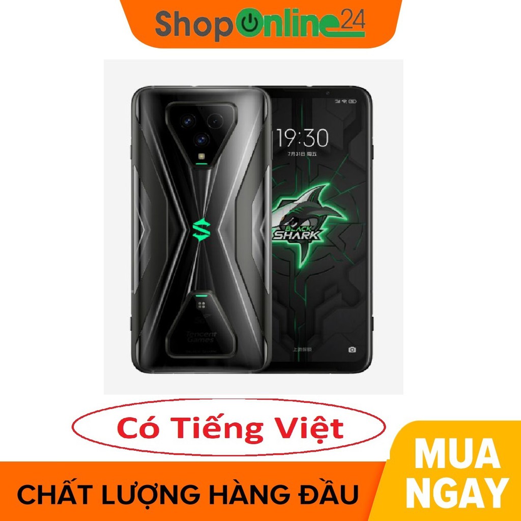 Điện thoại Xiaomi Black Shark 3S 5G 12/128Gb - Hàng nhập khẩu | BigBuy360 - bigbuy360.vn