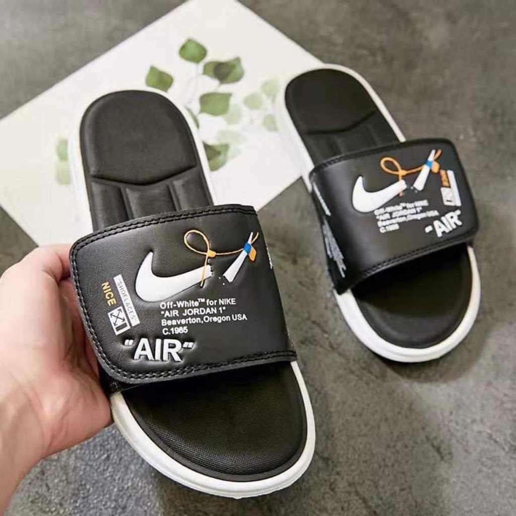 Dép lê quai ngang nam nữ unisex Air AJ cao cấp thời trang phong cách ulzzang - đủ size từ 35-44