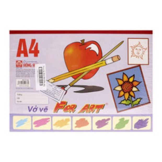 Sổ vẽ A4,A3 Hồng Hà
