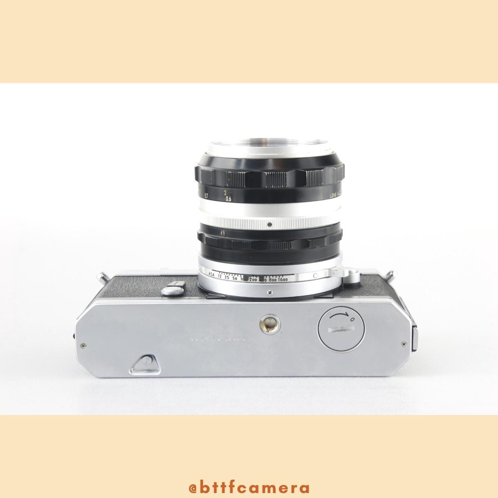 Máy ảnh film Nikomat Ftn kèm lens 50mm f1.4 Auto S