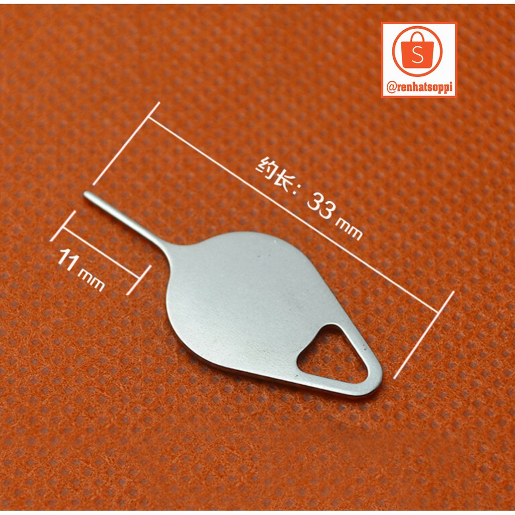 Que chọc sim điện thoại inox không gỉ