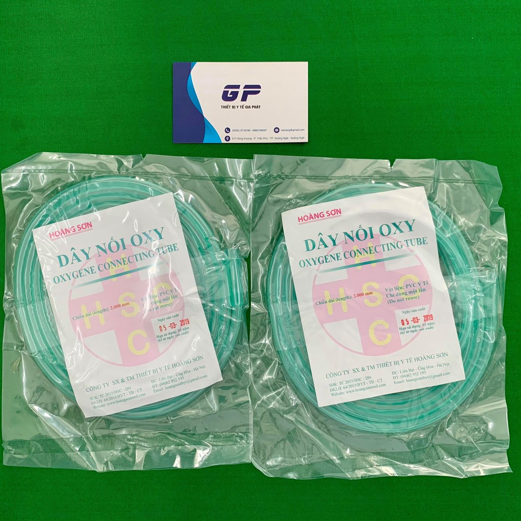 DÂY NỐI OXY 2 MÉT NỐI DÀI THÊM DÂY THỞ OXY TỪ BÌNH OXY Y TẾ