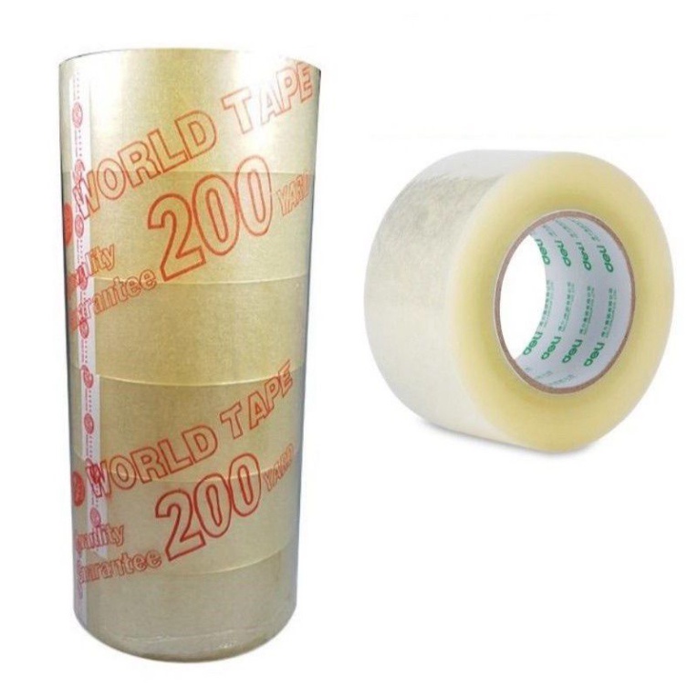 Cuộn Keo Trong 200YA Nặng 300G [Ship Hỏa Tốc]