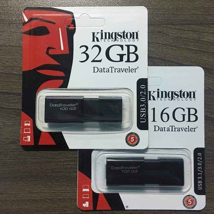 Usb 3.1 Kingston G3 16gb/32gb Hộp Đen Chính Hãng BH 12 THÁNG