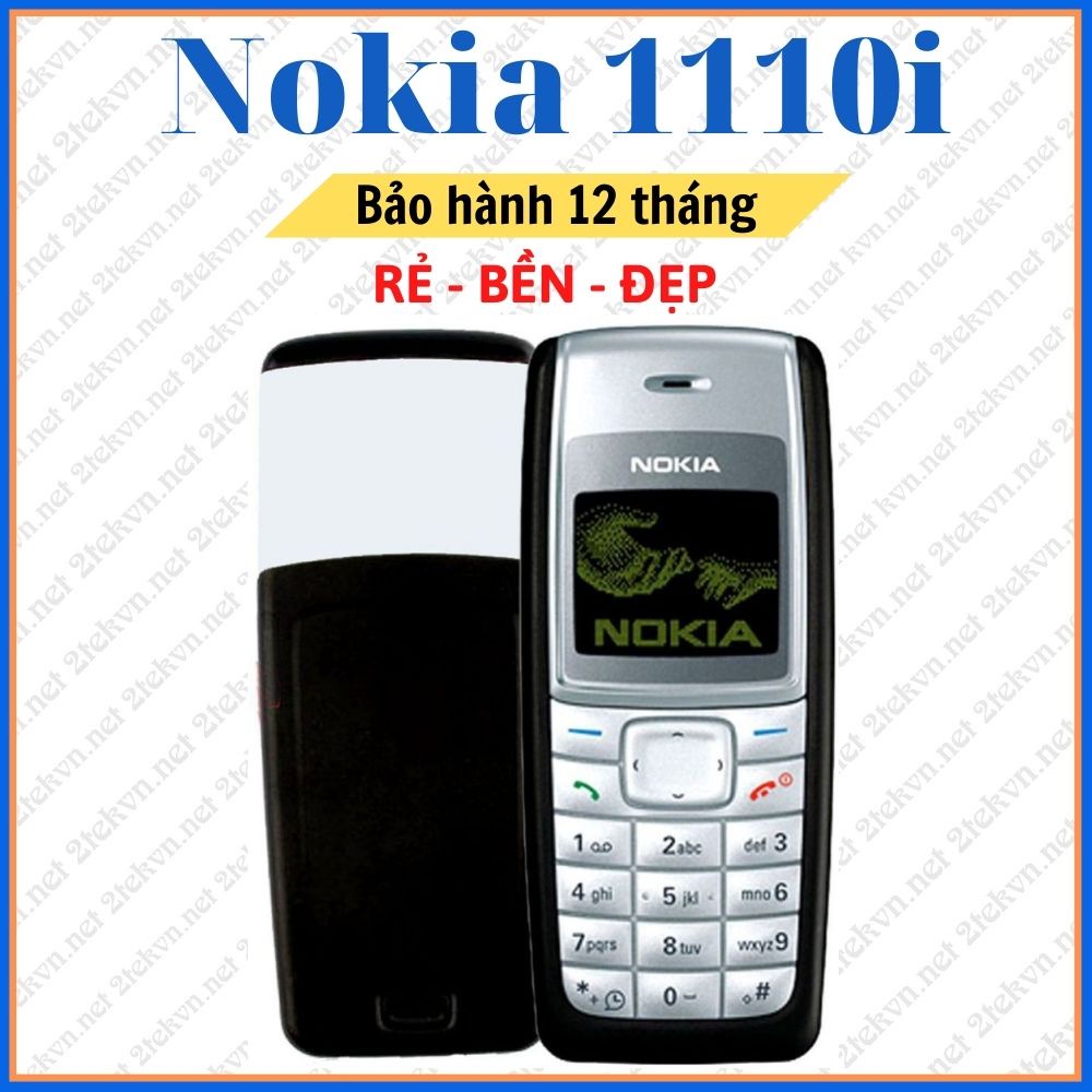 Điện thoại cục gạch Nokia 1110i màn hình đen trắng chính hãng giá rẻ