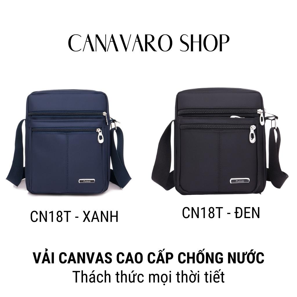 Túi đeo chéo nam chống nước đựng ipad đi học đi chơi cực kỳ chất CANAVARO SHOP CN18T