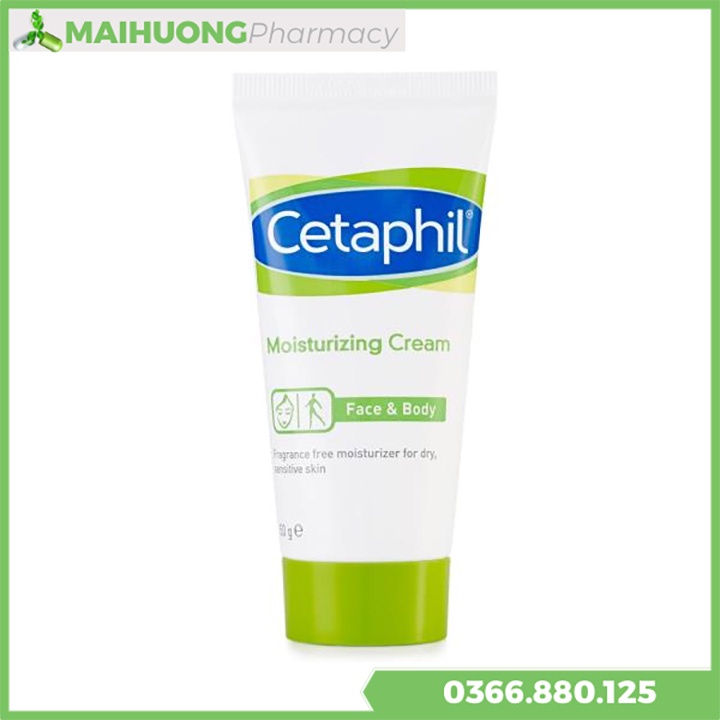 Cetaphil Moisturising Cream Face&Body có tác dụng giúp tăng độ ẩm cho da, giúp làm ẩm tối đa và kéo dài