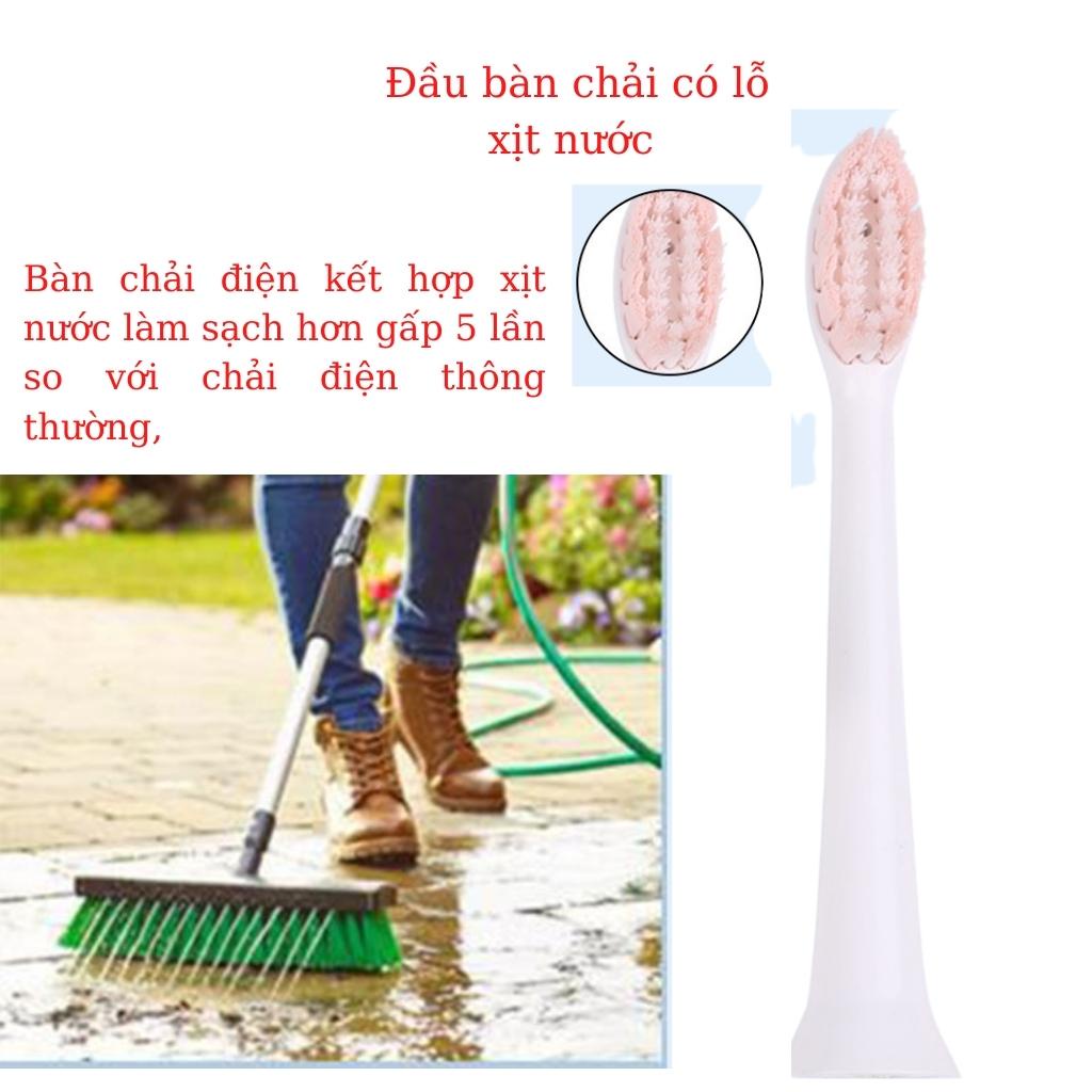 Tăm nước, bàn chải điện Nicefeel 3in1 kết hợp máy lấy cao răng tại nhà- bảo hành 1 đổi 1 Dinh Dinh