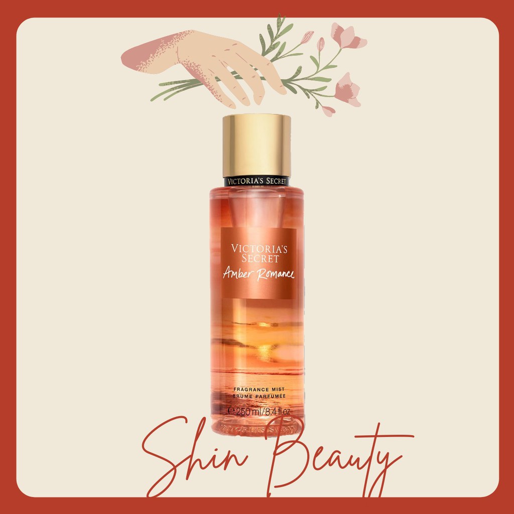 Xịt Thơm Body Mist Victoria’s Secret - 𝐀𝐌𝐁𝐄𝐑 𝐑𝐎𝐌𝐀𝐍𝐂𝐄 30ml/50ml/100ml