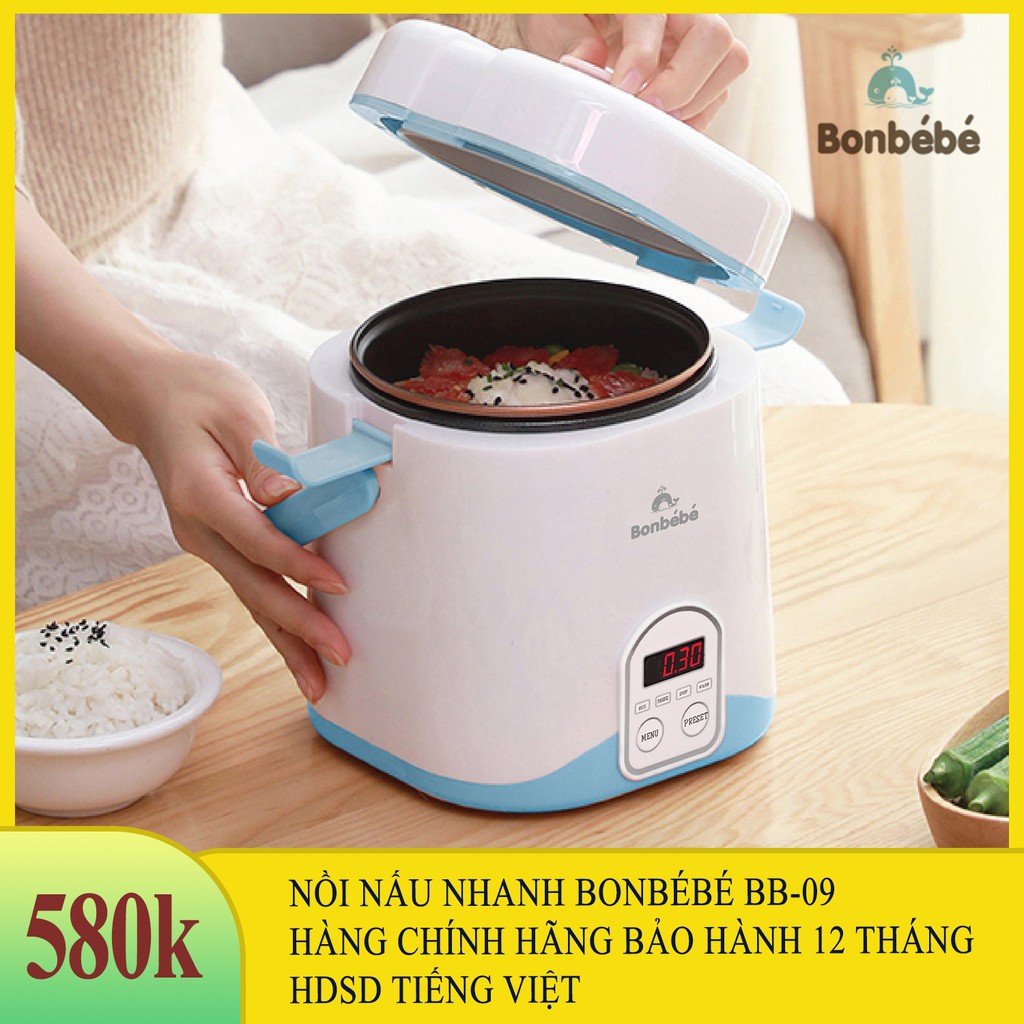 Nồi nấu nhanh thông minh BONBÉBÉ BB-09
