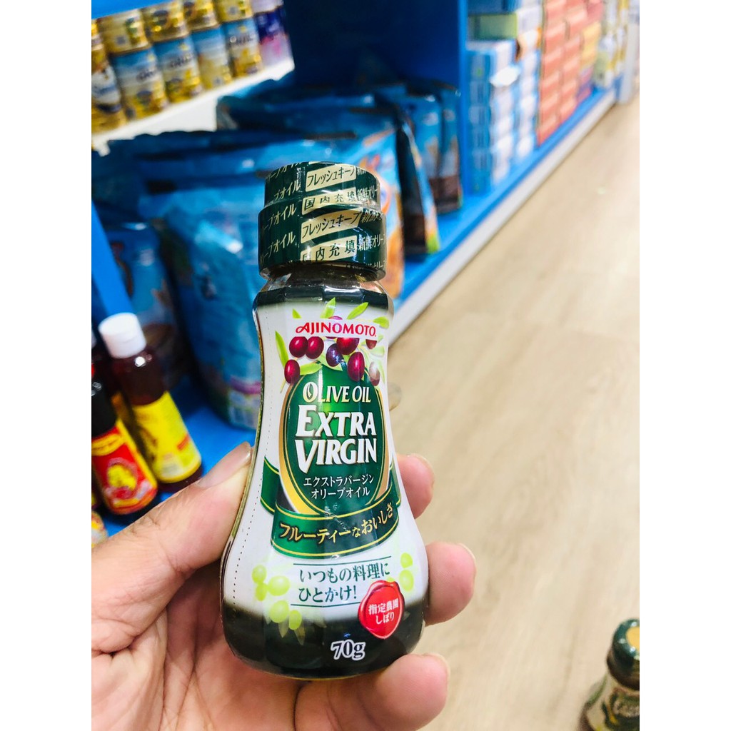Dầu Olive Extra Virgin Ajinomoto Nhật Bản 70g