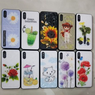 Xiaomi Redmi 9A Ốp lưng nhựa đá nứt in hình xinh đẹp