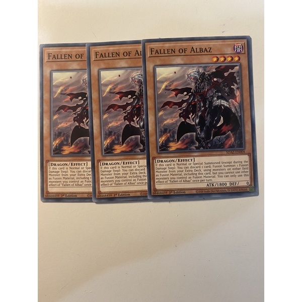 Thẻ bài yugioh Fallen of Albaz common sdaz