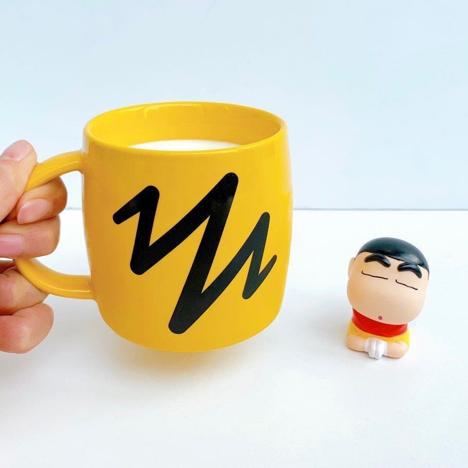 Bộ Tô Đĩa Sứ In Hoạt Hình Cậu Bé Bút Chì Shin-Chan Dễ Thương Dùng Làm Quà Tặng