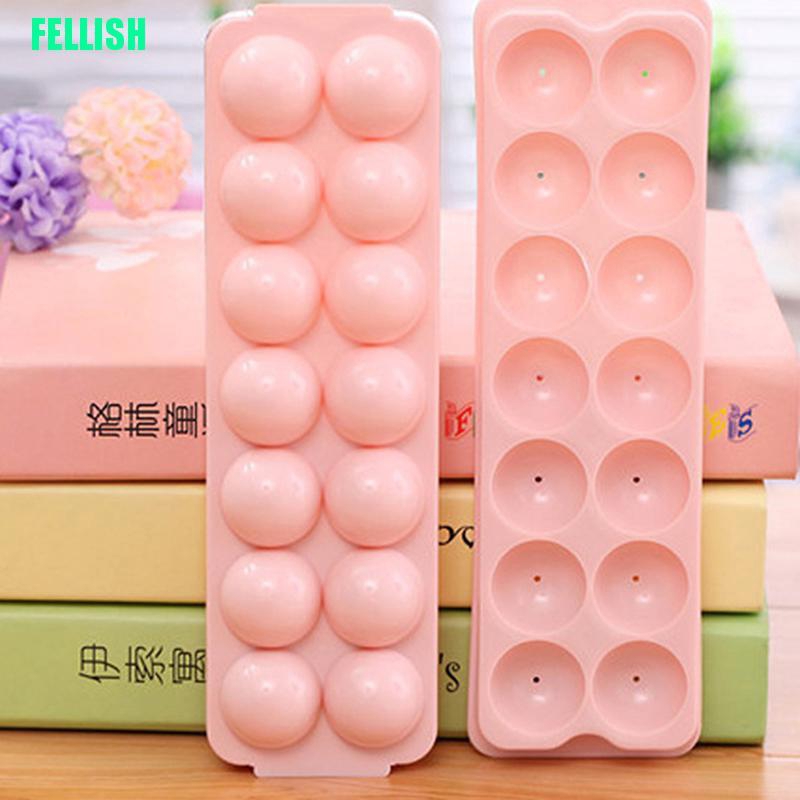 Khuôn Làm Đá Bi Tròn Bằng Silicon