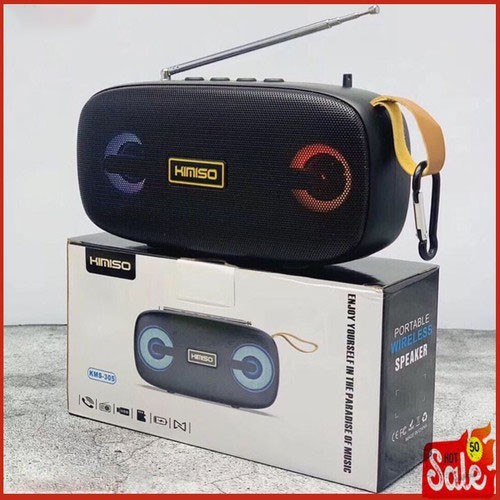 LOA BLUETOOTH KIMISO KM-305 CÓ ĂNGTENG NGHE ĐÀI FM - HÀNG CHẤT LƯỢNG 🔥BH 1 ĐỔI 1🔥