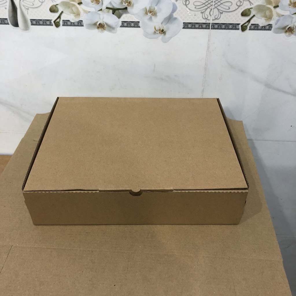 hộp CARTON GÀI đựng quần áo size 25x20x6cm bộ 10 hộp carton