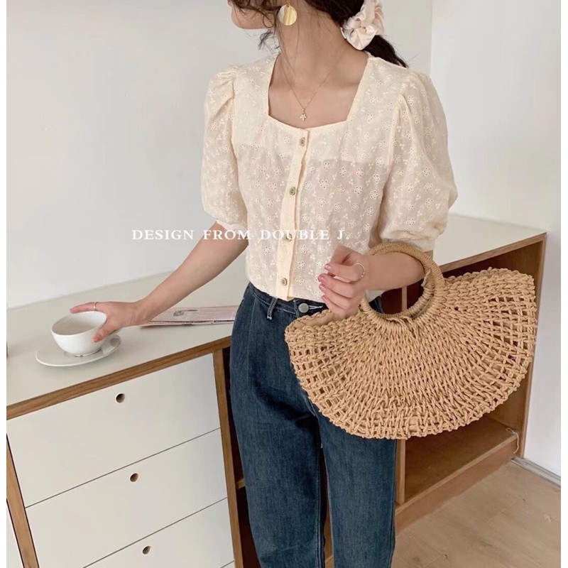 Áo Sơ Mi kiểu thêu