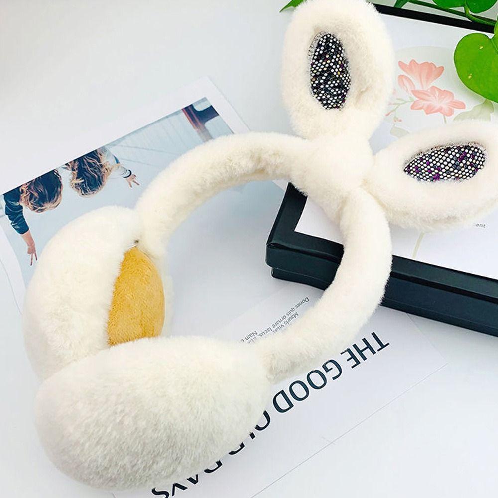 HS Bông Chụp Tai Phối Lông Mềm Mại Thời Trang Bảo Vệ Tai Cho Nam Và Nữ