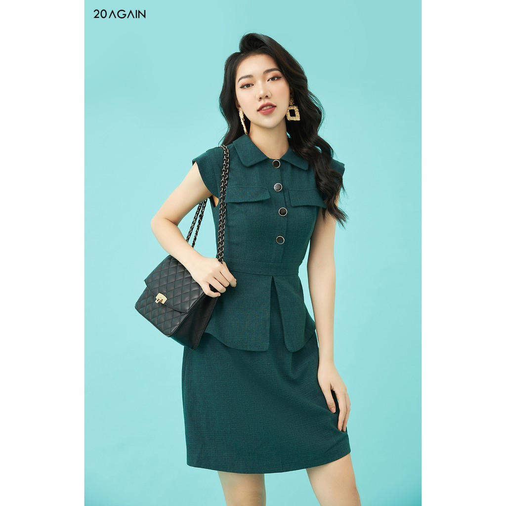 Đầm Xòe Peplum 20AGAIN DEC0099 | BigBuy360 - bigbuy360.vn