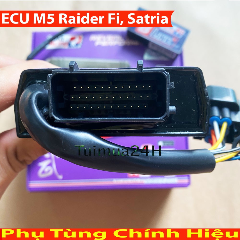 ECU M5 Uma mở tua Raider Fi và Satria Fi 150cc