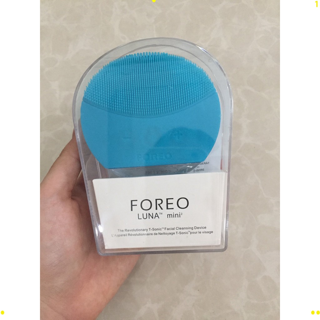 Máy rửa mặt FOREO LUNA MINI 2 , Máy rung CẦM TAY làm sạch SÂU DƯỚI da mặt, xe khít lỗ chân lông HOT | BigBuy360 - bigbuy360.vn