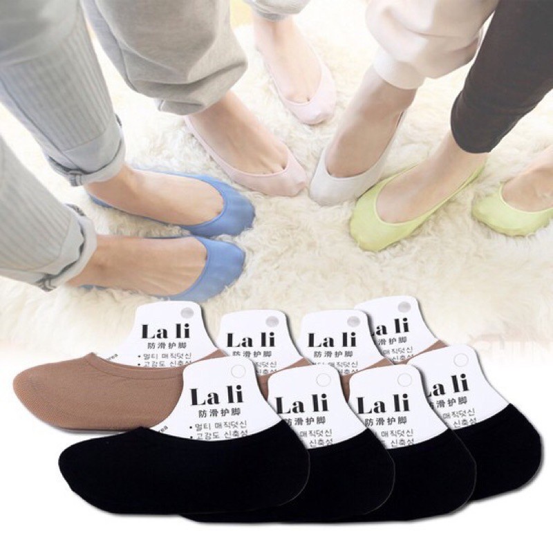 Combo 10 Đôi Tất Hài Da Chân Lali.