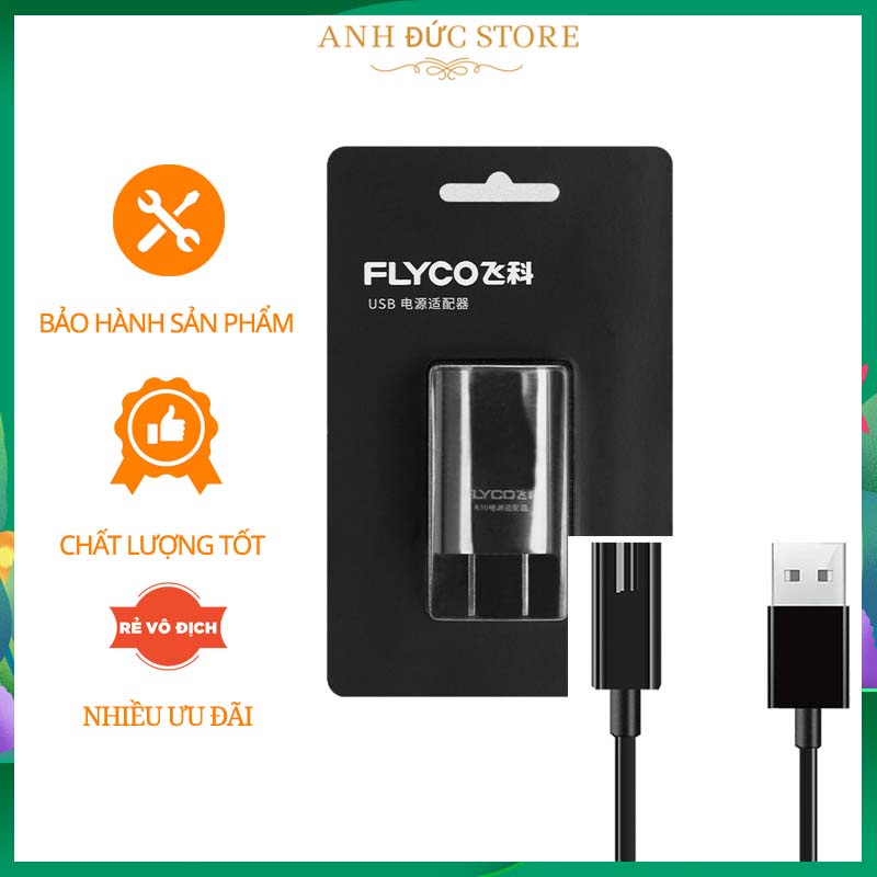 Sạc máy cạo râu Flyco Fs378, 375, 339,318, 808, 871.....sạc đa máy cổng usb