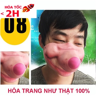 Mặt nạ Halloween, Phụ Kiện Cosplay Như Thật cho trẻ em, nam nữ MT01 ( Mũi Chuột Mickey)