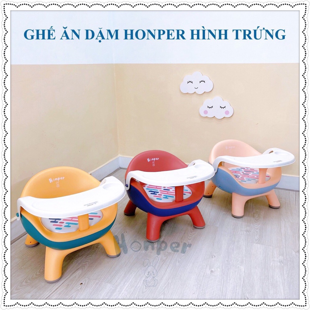 Ghế ăn dặm cao cấp Honper hình trứng