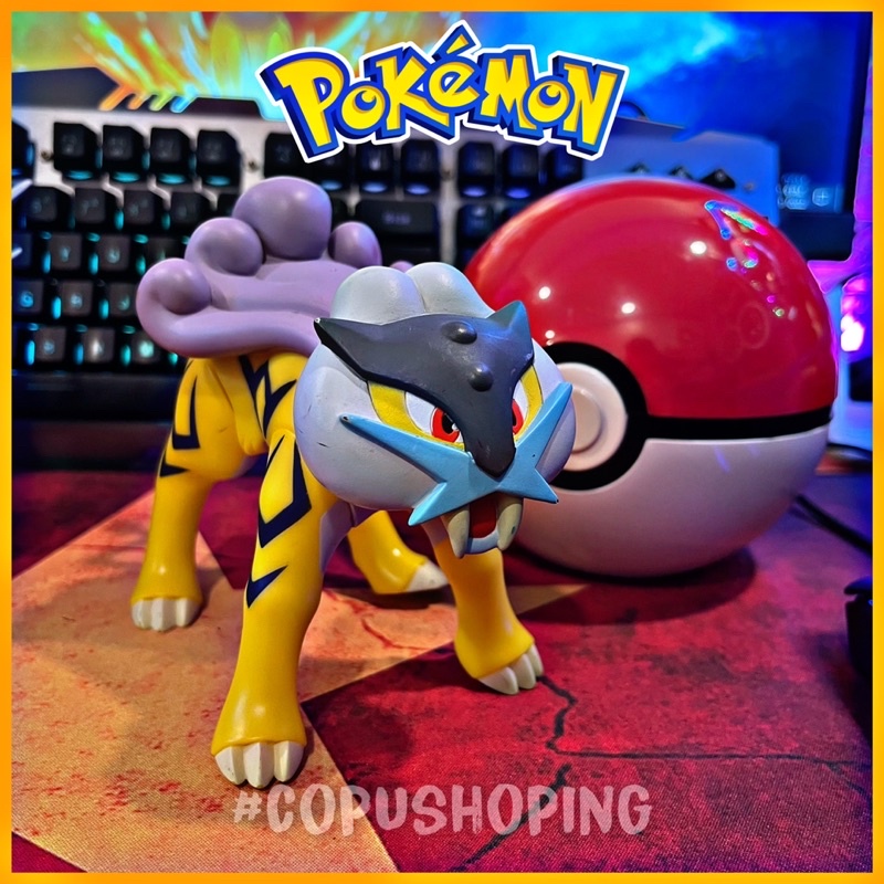 Mô hình Pokémon Bộ 3 Thần Thú Suicune Entei Raikou Tomy
