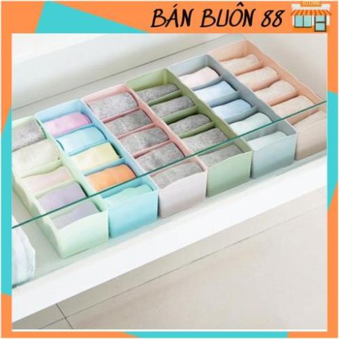 Hộp Đựng Đồ Lót Khay Nhựa 5 Ngăn Đựng Đồ Lót Tất (Vớ) Tiện Dụng MS88102