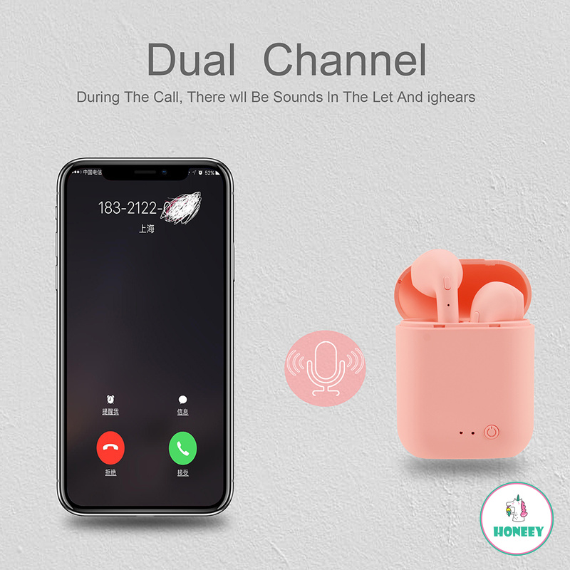 Tai Nghe Bluetooth 5.0 Không Dây Mini-2 Tws Có Hộp Sạc Cho Iphone Android I9S I7S