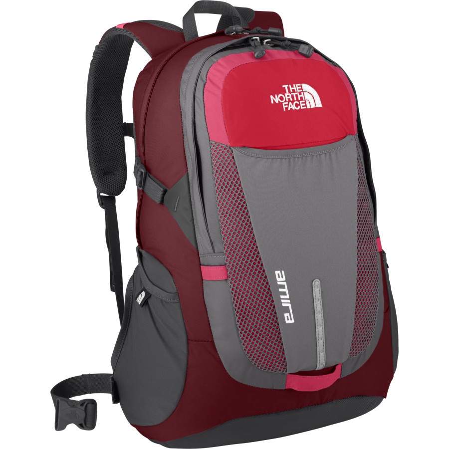 Balo Laptop The North Face Amira Màu Đỏ Đô Chính Hãng