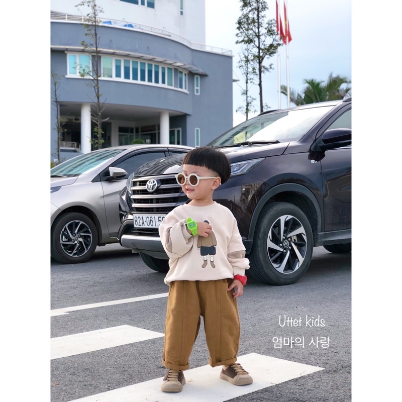 ÁO SWEATER CHO BÉ PHONG CÁCH HÀN QUỐC 1578 FORM CHUẨN SIZE SIÊU ĐẸP