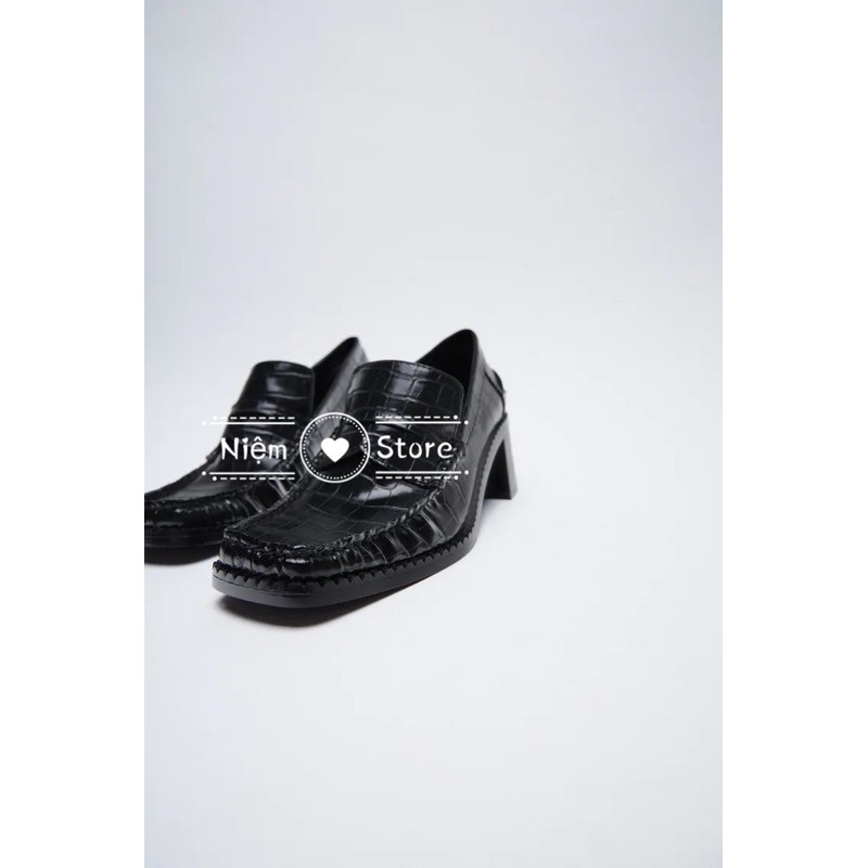 Giày mọi loafer đế vuông Za.ra xuất xịn (có big size) | BigBuy360 - bigbuy360.vn