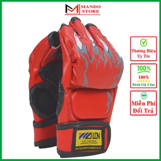 Găng tay đấm bốc chọn màu- đôi găng tay boxing mma hãng wolon cao cấp
