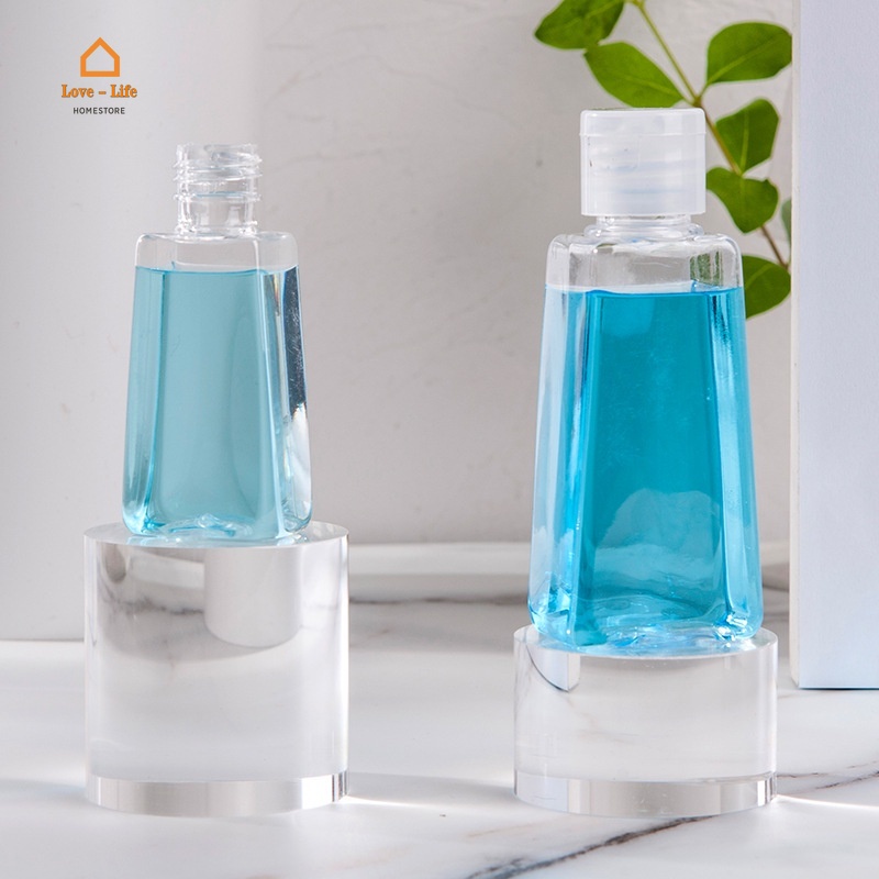 Chai nhựa rỗng trong suốt đựng mỹ phẩm dung tích 30ml/ 60ml