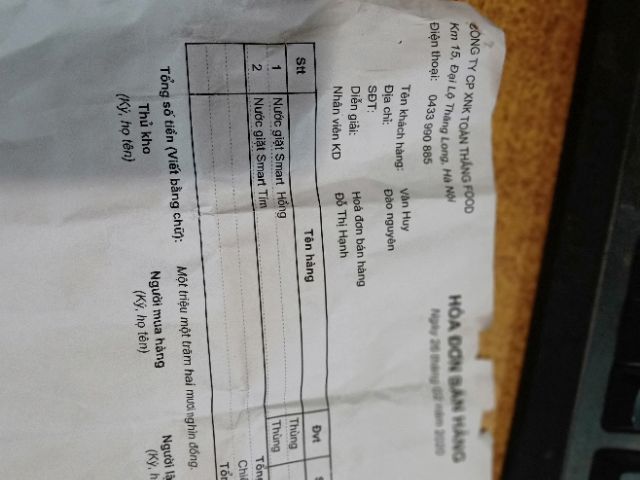 Nước giặt Thái Lan Smart 3lit _ hàng công ty Fineline