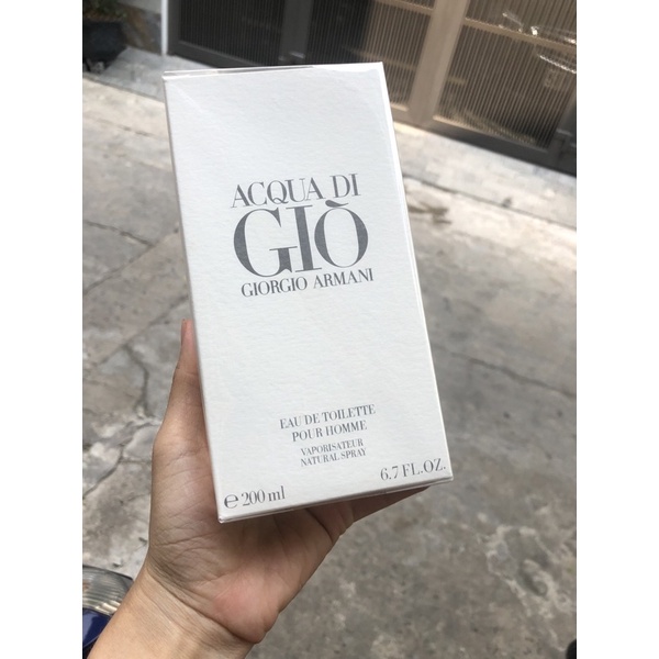 Nước hoa nam Giorgio acqua di pour homme  - 200ml Full