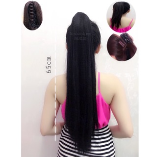 Tóc giả tóc kẹp thẳng tóc ngoạm thẳng bấm