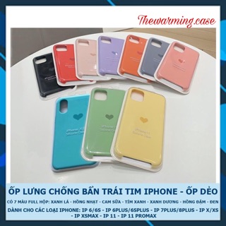 Ốp Lưng Chống Bẩn Trái Tim