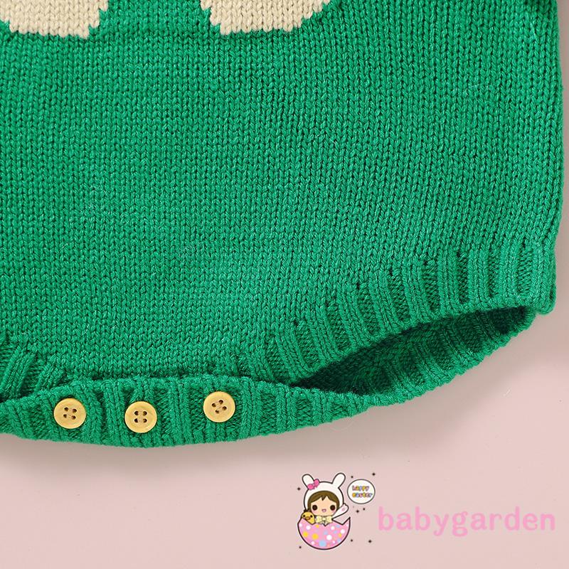 Set Đồ Giáng Sinh 2 Món Gồm Áo Liền Quần + Mũ beanie Dài Tay Cổ Tròn Cho Bé 0-18 Tháng Tuổi