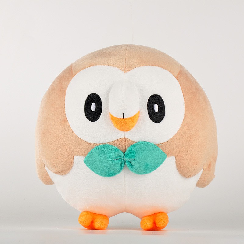 Gấu Bông Pokemon Cú Mèo Rowlet (25 Cm)