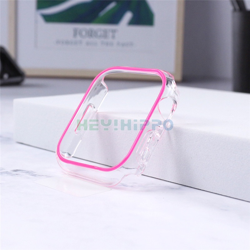 Phù Hợp Ốp Bảo Vệ Mặt Đồng Hồ Màu Dạ Quang Cho Watch7 Series 7 6 se 5 4 3